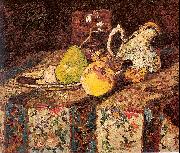 Monticelli, Adolphe-Joseph Still Life with White Pitcher oil painting